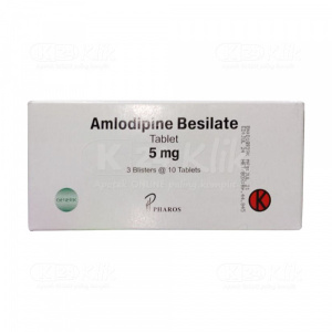 Amlodipine Pharos 5mg Tablet (per Tablet)